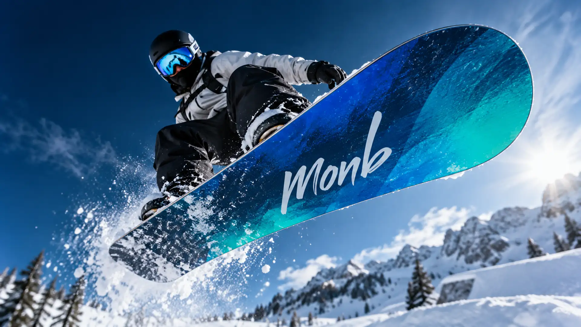 Snowboard lifestyle o tavola sulla neve